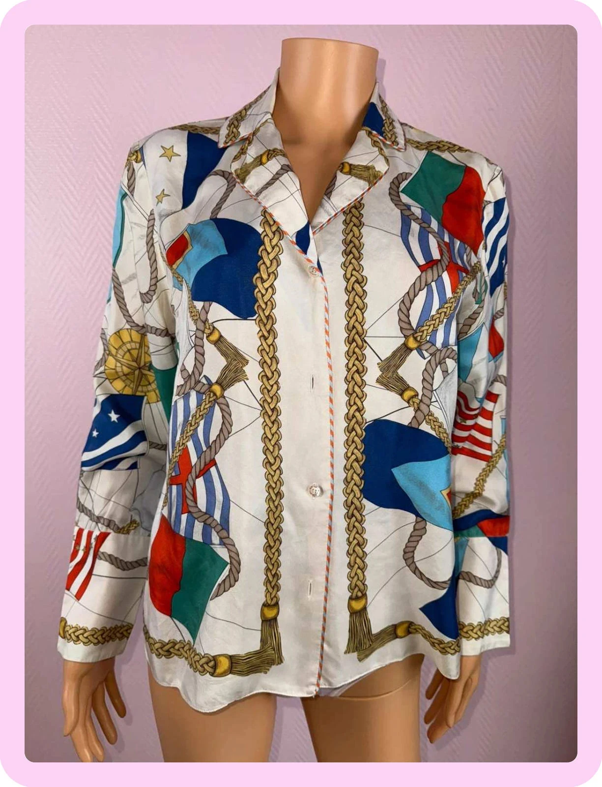 Camisa Sandro de seda talla 34 nueva – photo 2